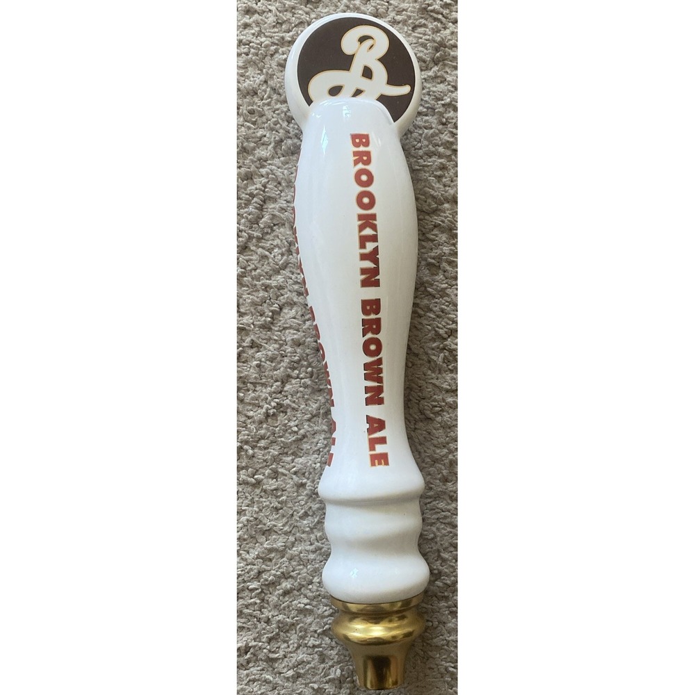 Brooklyn Brewery Brooklyn Brown Ale Beer Tap Pull Handle Man Cave Ceramic 12.5"